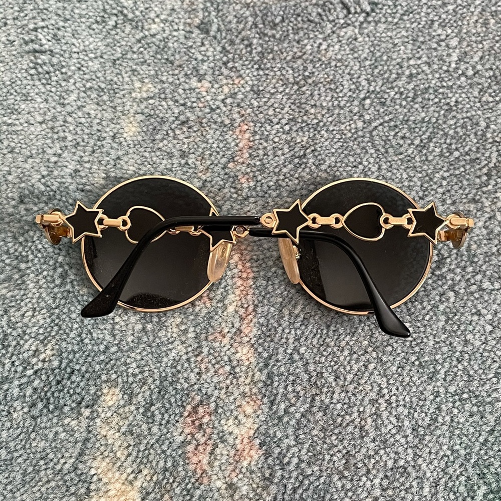 Yves Saint Laurent Round Star Heart Sunglasses